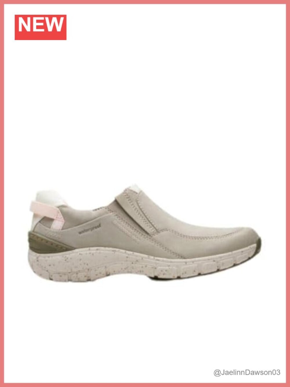 Clarks Women's Wave Plateau Leather Loafers Pull-On Casual Shoes
